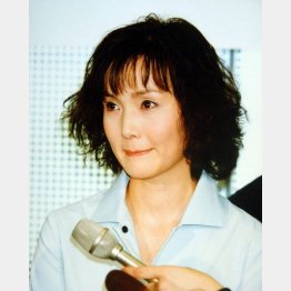 辻仁成との離婚会見での南果歩