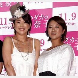 製作発表では和気あいあいだったが…/(C)日刊ゲンダイ