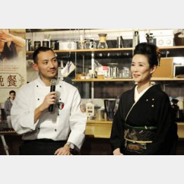 貫禄の萬田久子/(C)日刊ゲンダイ