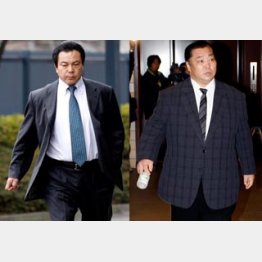 土俵の外で一騎打ち?/(C)日刊ゲンダイ