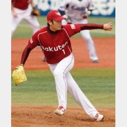 4回2失点の松井/(C)日刊ゲンダイ