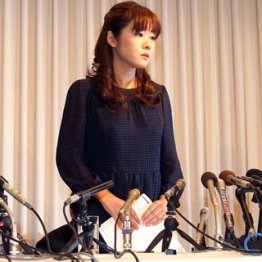 クラシカルなワンピース姿/(C)日刊ゲンダイ