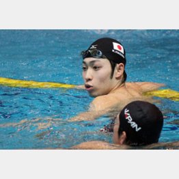 優勝した萩野公介/(C)日刊ゲンダイ
