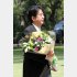 昨年８月、千鳥ケ淵戦没者墓苑で献花／（Ｃ）日刊ゲンダイ