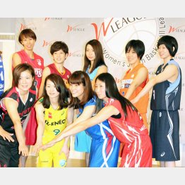 バスケットボール女子Ｗリーグ開幕記者会見／（Ｃ）日刊ゲンダイ