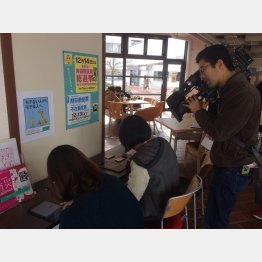 熊本の大学で行われた模擬投票