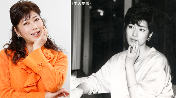 夏目雅子に似ていると言われたデビュー当時（右）／（Ｃ）日刊ゲンダイ