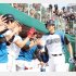 阪神との練習試合で左翼弾を放った大谷／（Ｃ）日刊ゲンダイ