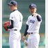 県岐阜商の高橋（左）と小川監督（Ｃ）日刊ゲンダイ