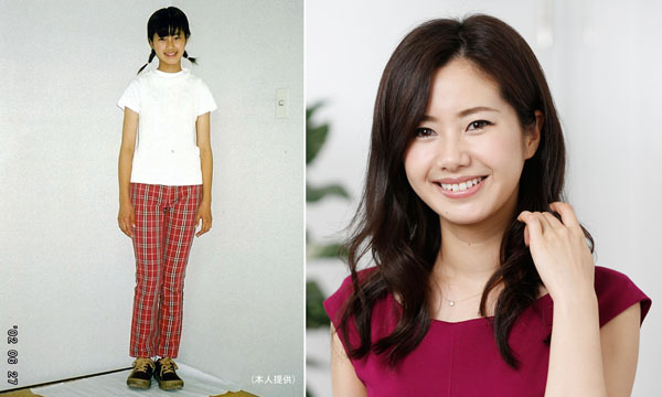 女優になるきっかけとなった写真（左）／（Ｃ）日刊ゲンダイ