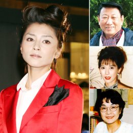 宝生舞さん（左）、右上から砂塚秀夫さん、小林ひとみさん、原悦子さん（Ｃ）日刊ゲンダイ