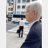 悠々自適な東電の“ドン”（木村氏提供）