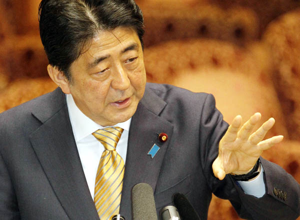 安倍首相は１４日に談話を閣議決定する（Ｃ）日刊ゲンダイ
