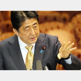 安倍首相は１４日に談話を閣議決定する（Ｃ）日刊ゲンダイ