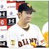 ヒーローインタビューで涙ぐんだ巨人菅野（Ｃ）日刊ゲンダイ