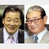 新監督に決まった梨田昌孝氏（左）と星野球団副会長（Ｃ）日刊ゲンダイ