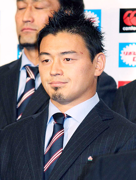 ラグビー日本代表・五郎丸選手（Ｃ）日刊ゲンダイ