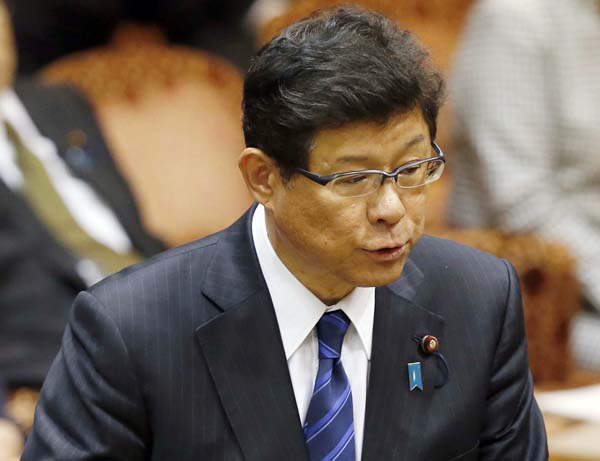 高木大臣は国会で疑惑を否定（Ｃ）日刊ゲンダイ