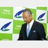 “針のむしろ”は続く（２１日、記者会見での甘利経済再生相）／（Ｃ）日刊ゲンダイ