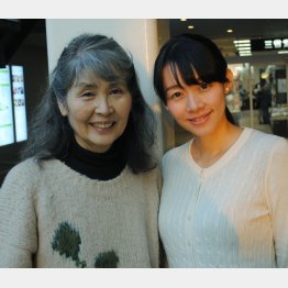 作曲家・田中未知さん（左）と橋本美香さん（Ｃ）日刊ゲンダイ