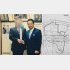 現金を渡した一色氏（左）（Ｃ）日刊ゲンダイ