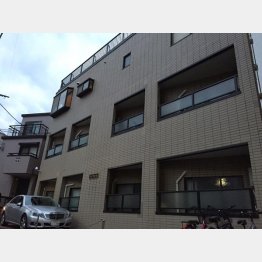 現場となった自宅マンション