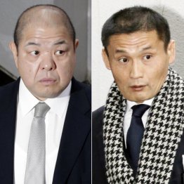 対立が激化する八角理事長（左）と貴乃花理事（Ｃ）日刊ゲンダイ
