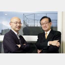 石井光太氏(左)と二木啓孝氏