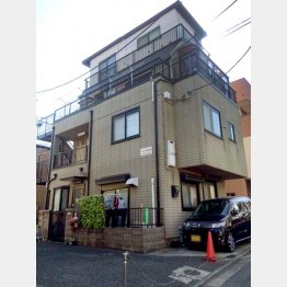 神山さと容疑者が経営するアパート