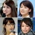 （左上から時計回りに）永島優美、田中萌、宇垣美里、鷲見玲奈の４女子アナ（Ｃ）日刊ゲンダイ