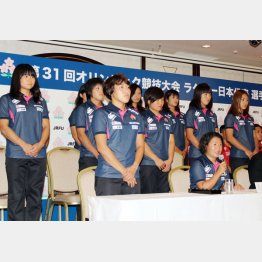 女子7人制ラグビー日本代表最終候補の選手たち（Ｃ）日刊ゲンダイ