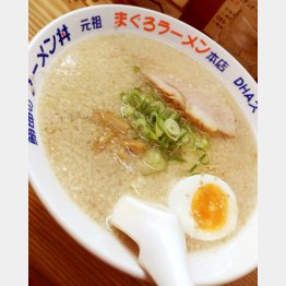 元祖まぐろラーメン（Ｃ）日刊ゲンダイ