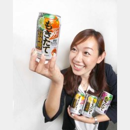 ５月にはオレンジライム味も新発売（Ｃ）日刊ゲンダイ