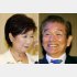 小池新知事に冷たい対応で川井議長（右）は総スカン／（Ｃ）日刊ゲンダイ