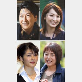 （左から時計回りに）堀潤、宮瀬茉祐子、上田まりえ、阿部哲子（Ｃ）日刊ゲンダイ