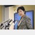 土曜に緊急会見した小池都知事（Ｃ）日刊ゲンダイ