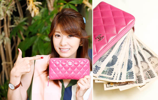 矢部美穂さんは４つの財布を使い分けている（Ｃ）日刊ゲンダイ
