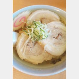 「らーめん大金」の『チャーシュー麺』（Ｃ）日刊ゲンダイ