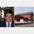 ヘイト文書の学園と共鳴（右は建設中の”安倍晋三小学校”）／（Ｃ）日刊ゲンダイ