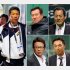 左から時計回り小久保監督、原辰徳氏、中畑清氏、宮本慎也氏、古田敦也氏（Ｃ）日刊ゲンダイ