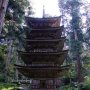 国宝・五重塔の存在感 体もヒヤリとする山岳修験の霊場