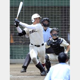 西東京大会４回戦では満塁弾（Ｃ）日刊ゲンダイ