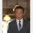 改造人事に不満の麻生財務相（Ｃ）日刊ゲンダイ