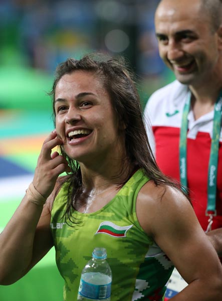 エリツァ・ヤンコワはリオ五輪で女子フリー４８キロ級銅メダリスト（Ｃ）日刊ゲンダイ