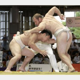 国際色豊かな相撲の世界選手権（Ｃ）共同通信社