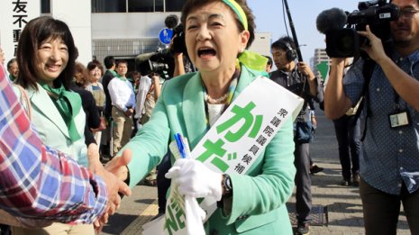 【滋賀】希望の党に「排除」された嘉田前知事に勢い