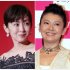 斉藤由貴（左）から南野陽子へバトンタッチ／（Ｃ）日刊ゲンダイ