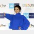 発表会に登場した石原さとみ（Ｃ）日刊ゲンダイ