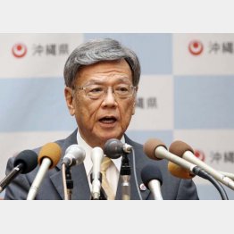 翁長知事には予算で圧力（Ｃ）日刊ゲンダイ