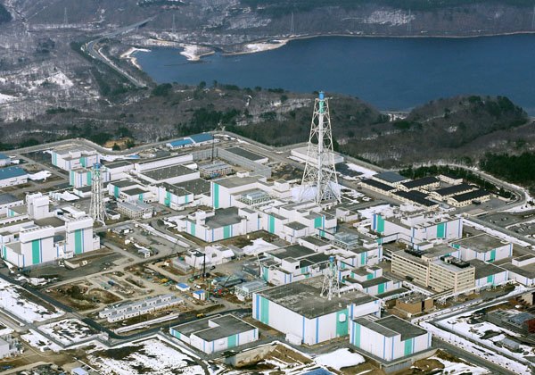 六ケ所村の使用済み核燃料再処理工場（Ｃ）共同通信社
